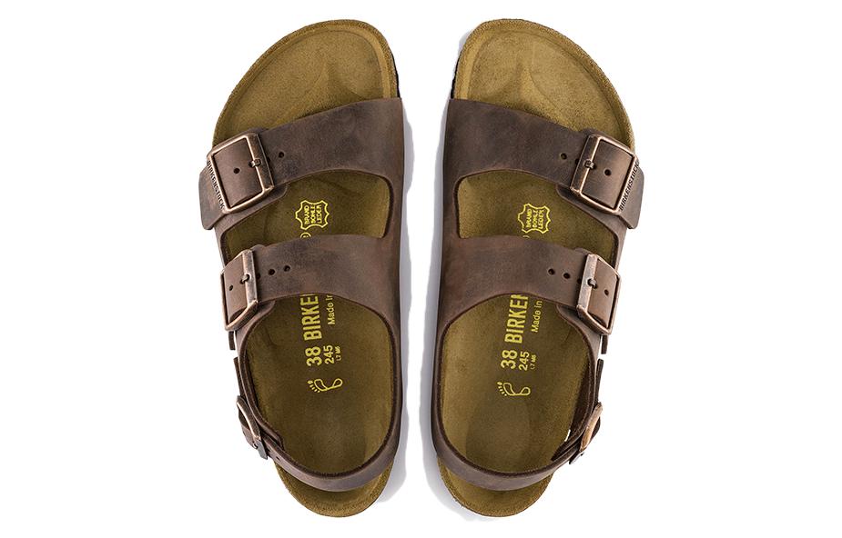 Birkenstock Milano Oiled Leather 'Habana' 0034871