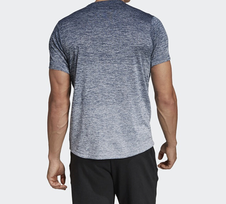 adidas FreeLift gradi Gradient Training Sports Short Sleeve White DZ1062