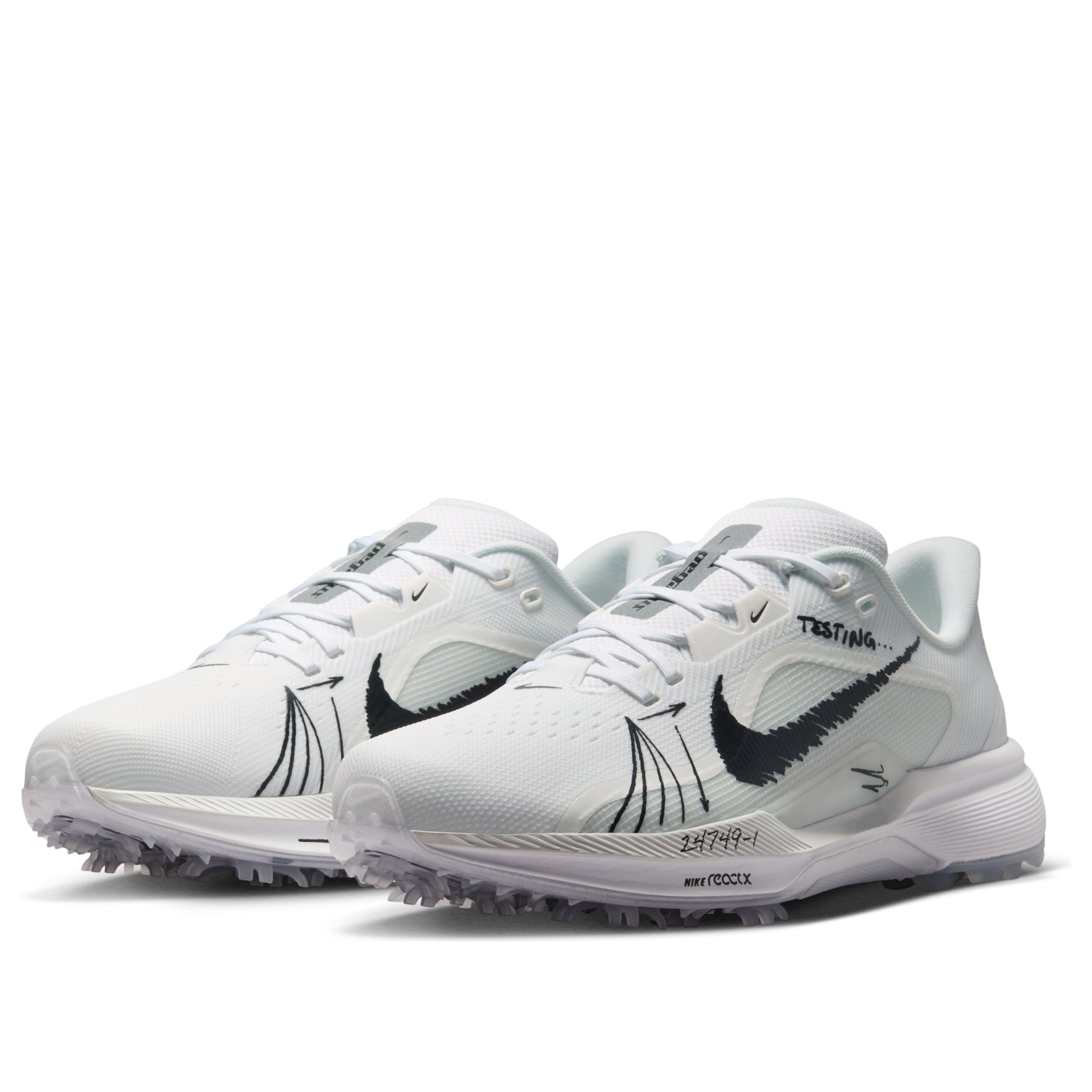 Nike Pegasus 1 G 'White Black Metallic Silver' IR3241-100