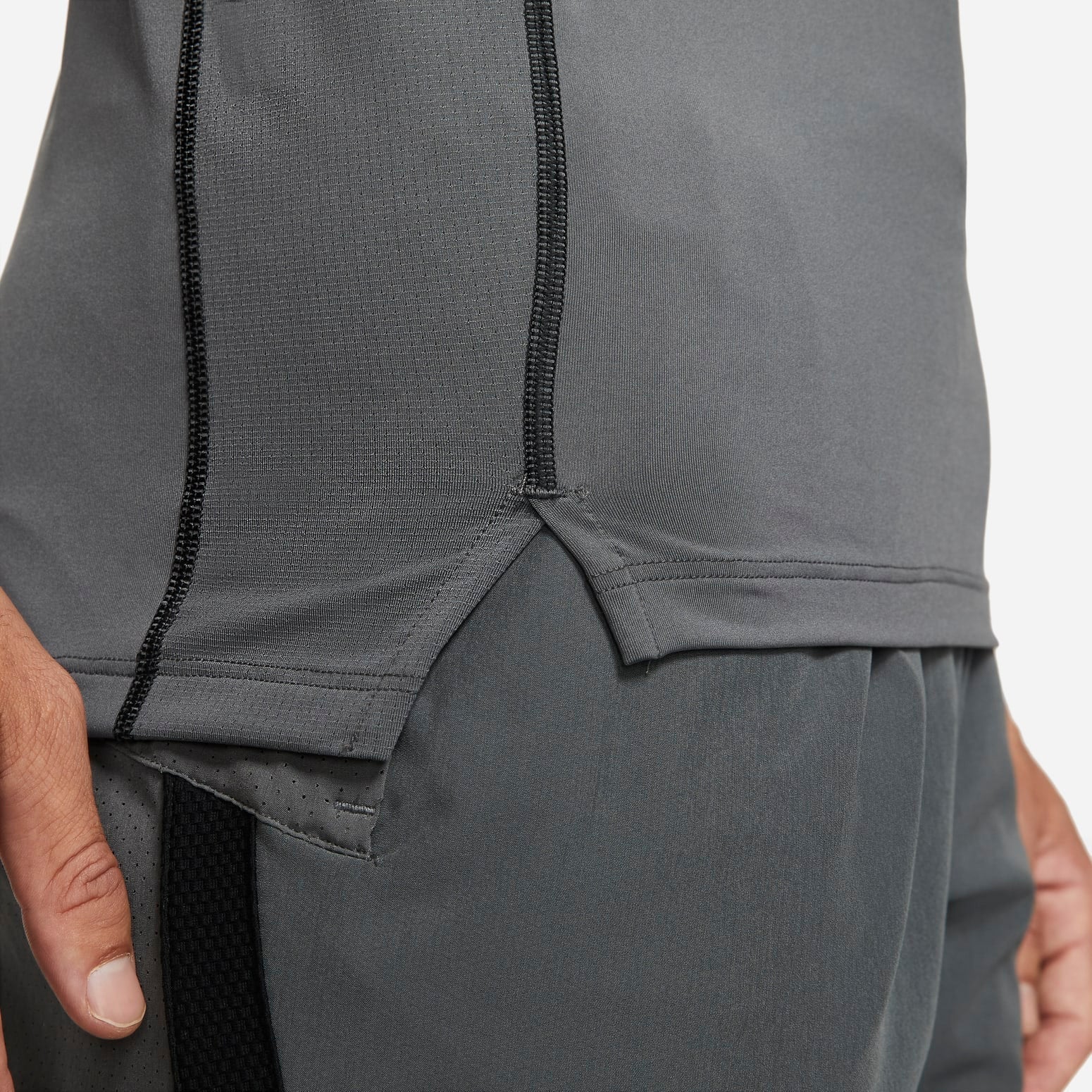 Nike Pro Dri-FIT Slim Fit Sleeveless Tank 'Grey' DD1977-068
