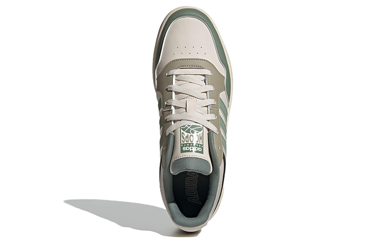 adidas Hoops 3.0 Shoes 'Cream White Green' IE8003