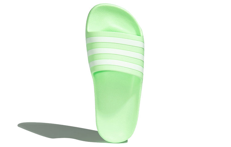 (WMNS) adidas Slide Adilette Aqua 'Green White' EE7347