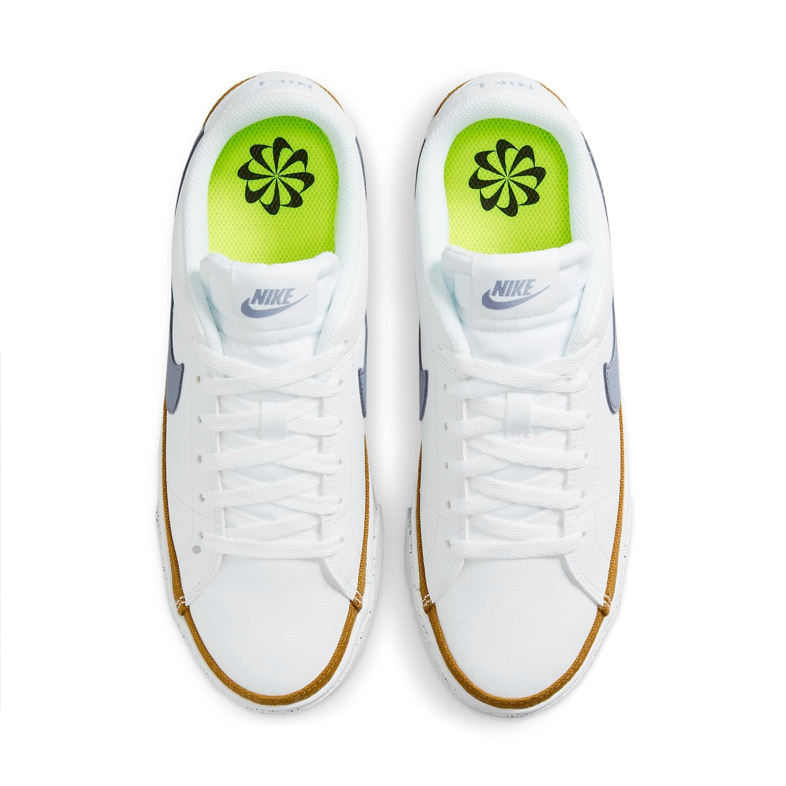 (WMNS) Nike Court Legacy Next Nature 'White Blue Browm' DH3161-108