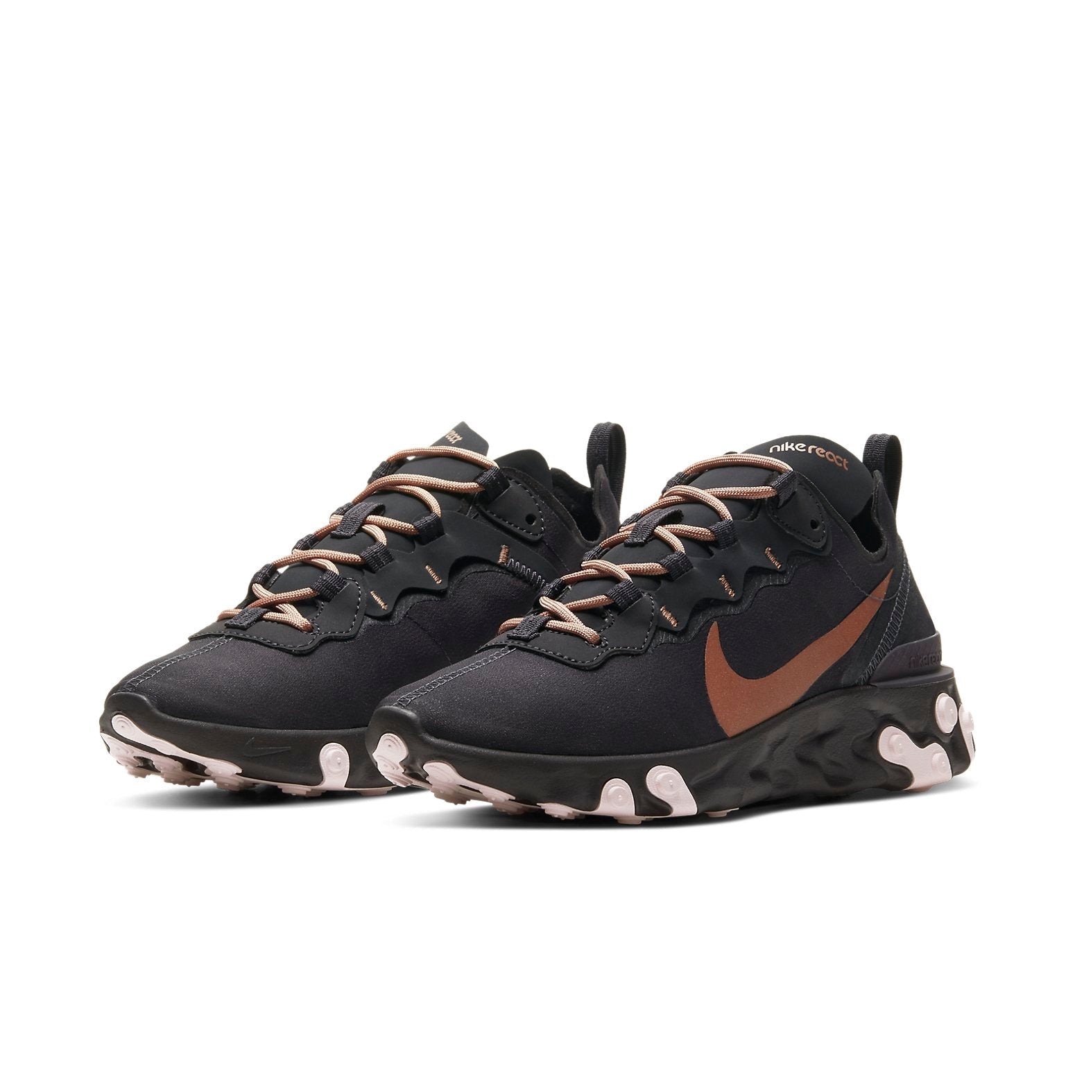 (WMNS) Nike React Element 55 'Oil Grey' CT1186-001