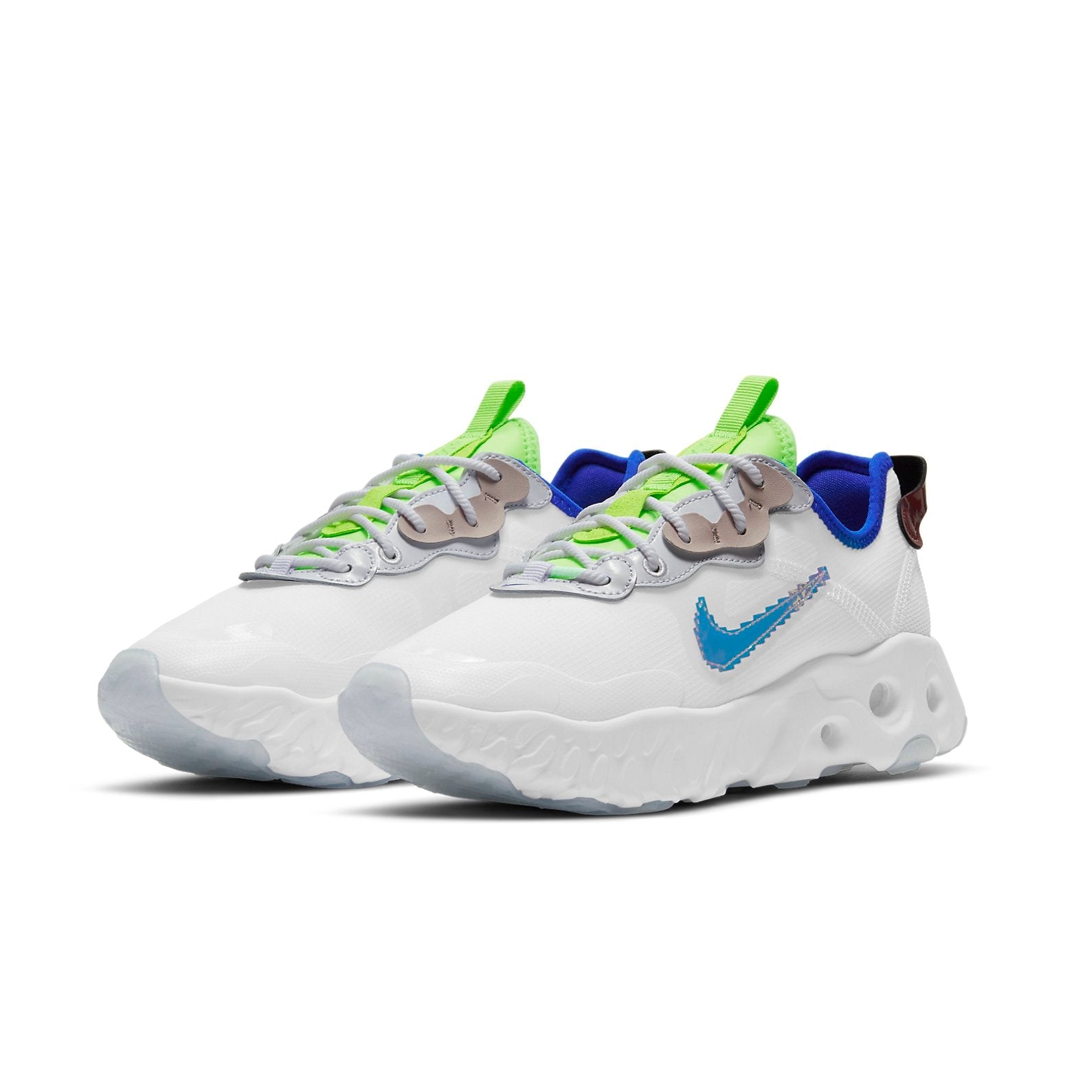 (WMNS) Nike React Art3mis SE 'Pixel Swoosh - White Iridescent' CV8485-100