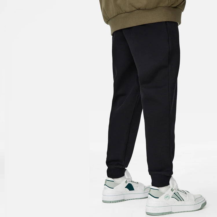 Li-Ning BadFive Logo Sweatpants 'Black' AKLSB95-3