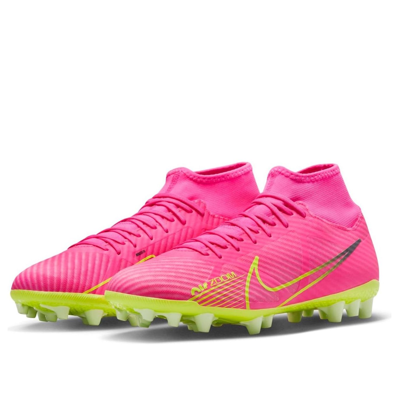 Nike Mercurial Superfly 9 Academy AG 'Pink Blast Volt' DJ5622-605
