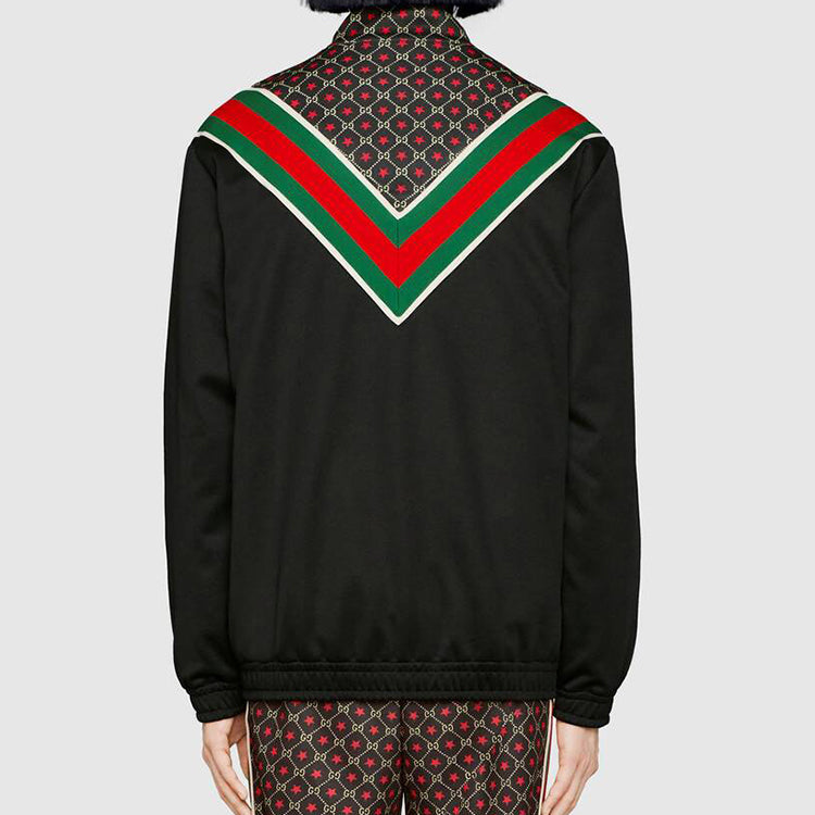 Gucci GG Star Oversize Jersey Jacket 'Black' 575734-XJBA5-1145