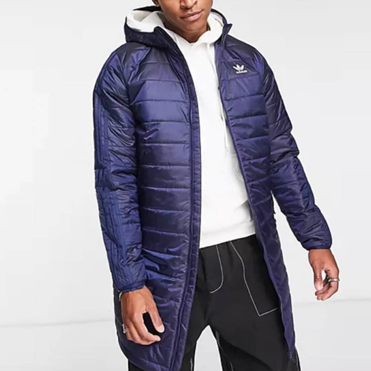 adidas Originals Long Down jacket 'Blue' HM2460