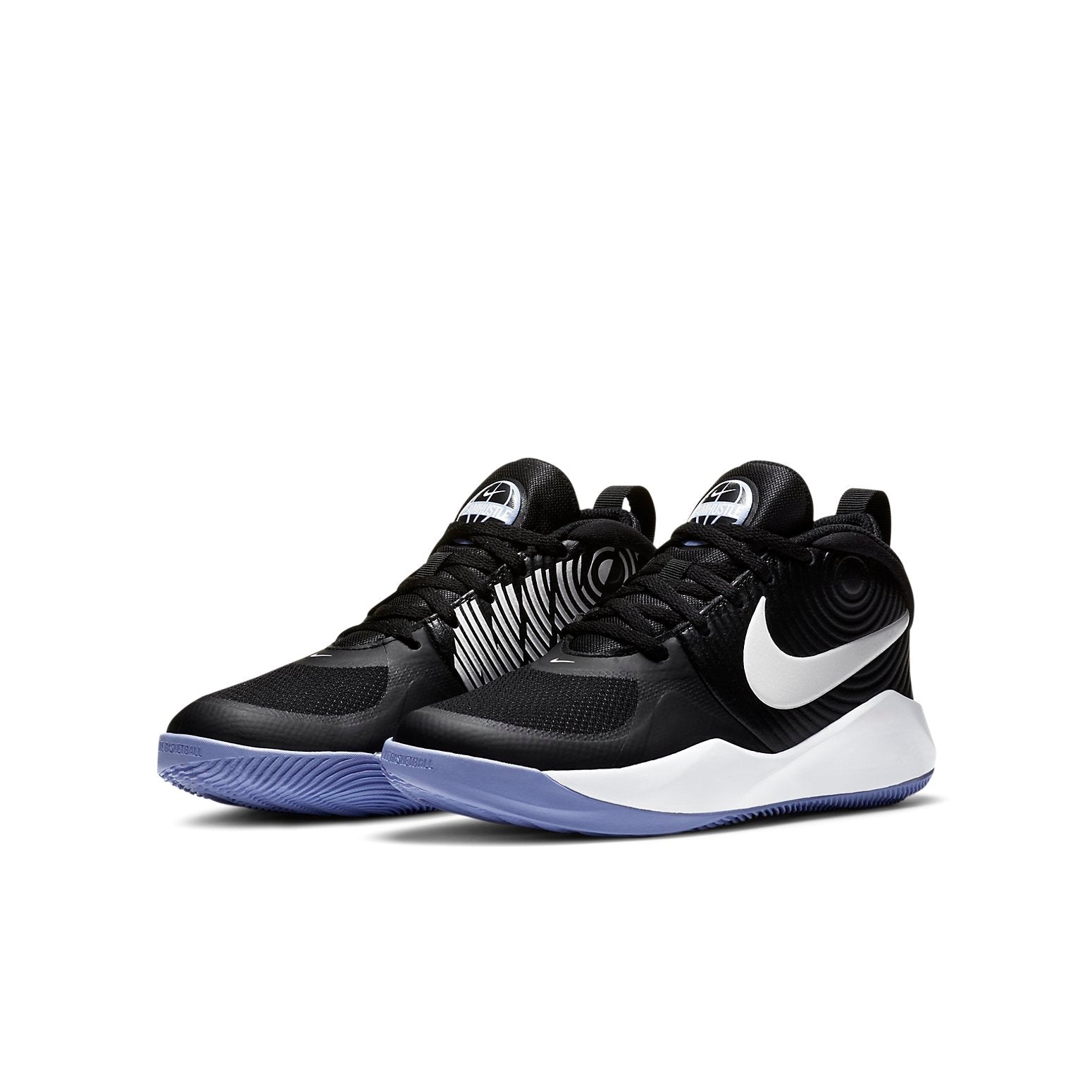 (GS) Nike Team Hustle D9 'Black Light Thistle' AQ4224-009