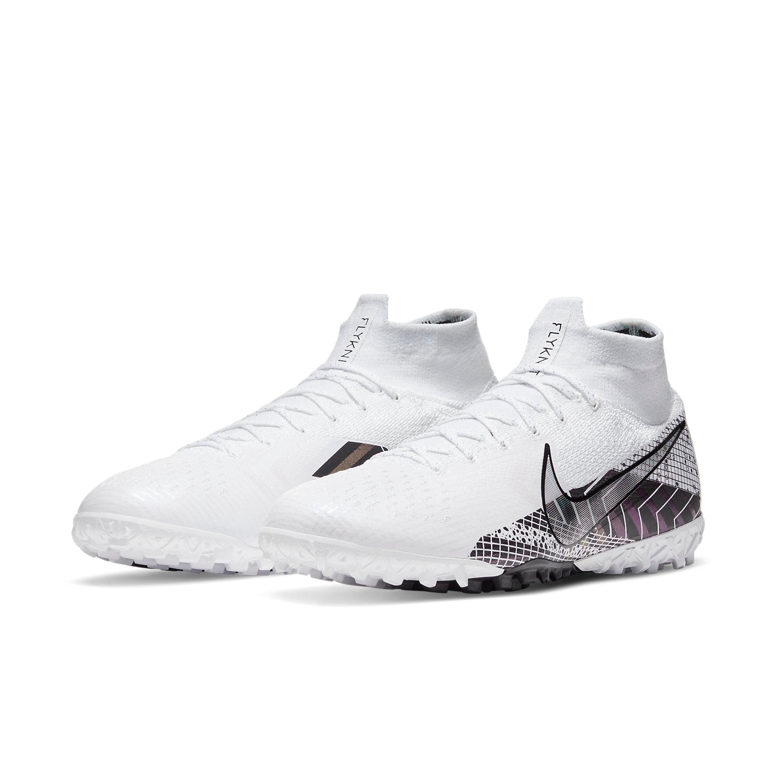 Nike Mercurial Superfly 7 Elite MDS TF Turf 'White Black' BQ5471-110