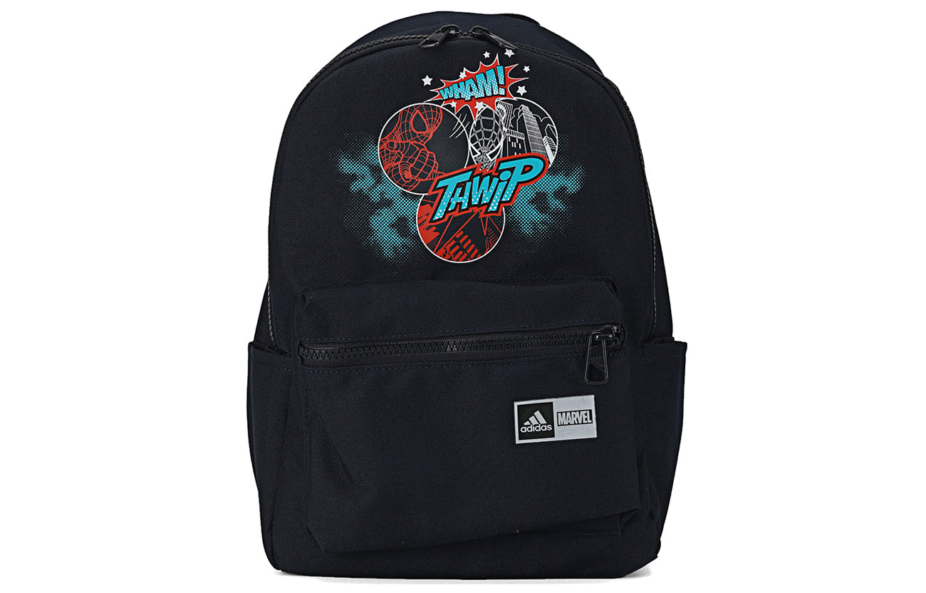 (GS) adidas x Disney Spider-Man Graphic Backpack 'Legend Ink' GE3300