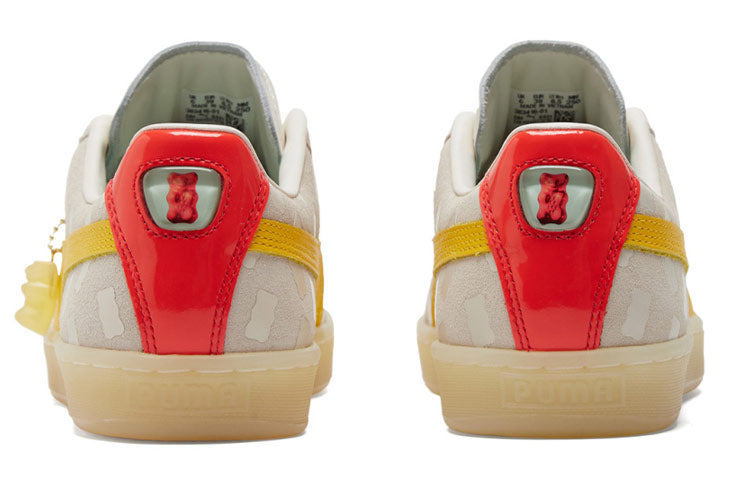 (WMNS) Haribo x PUMA Suede Casual Shoes Grey/Yellow/Red 383416-01