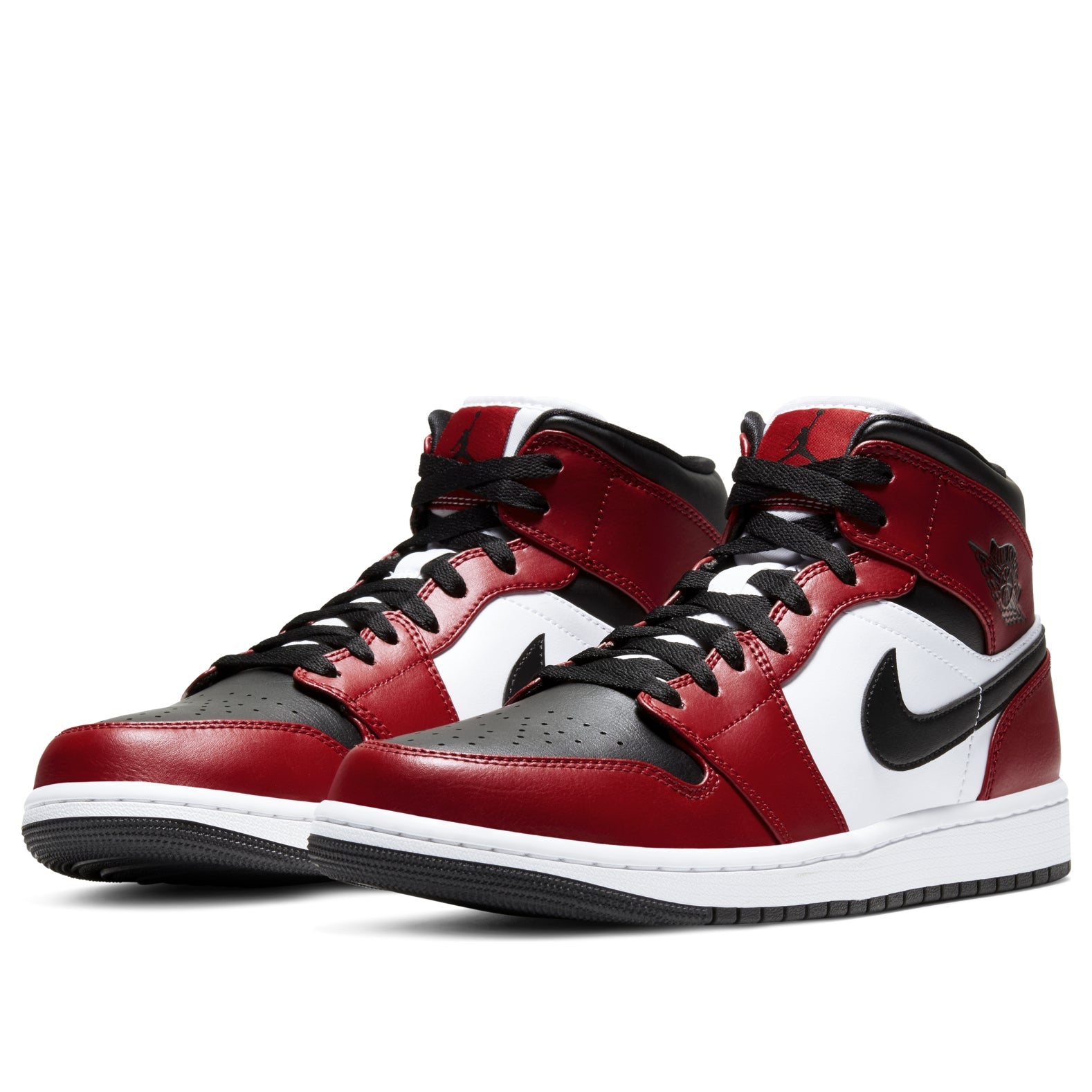 Air Jordan 1 Mid 'Chicago Black Toe' 554724-069