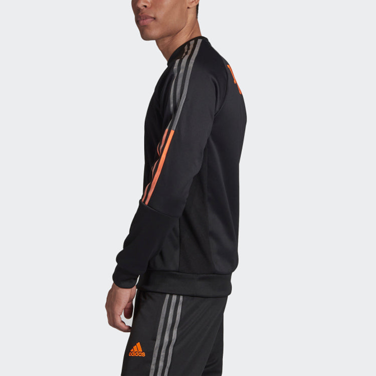 adidas Juve Travel Swt Juventus Soccer/Football Sports Pullover Black FR4208