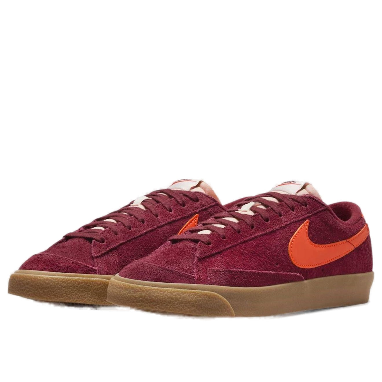 (WMNS) Nike Blazer Low '77 Vintage 'Team Red Safety Orange' FQ8060-600