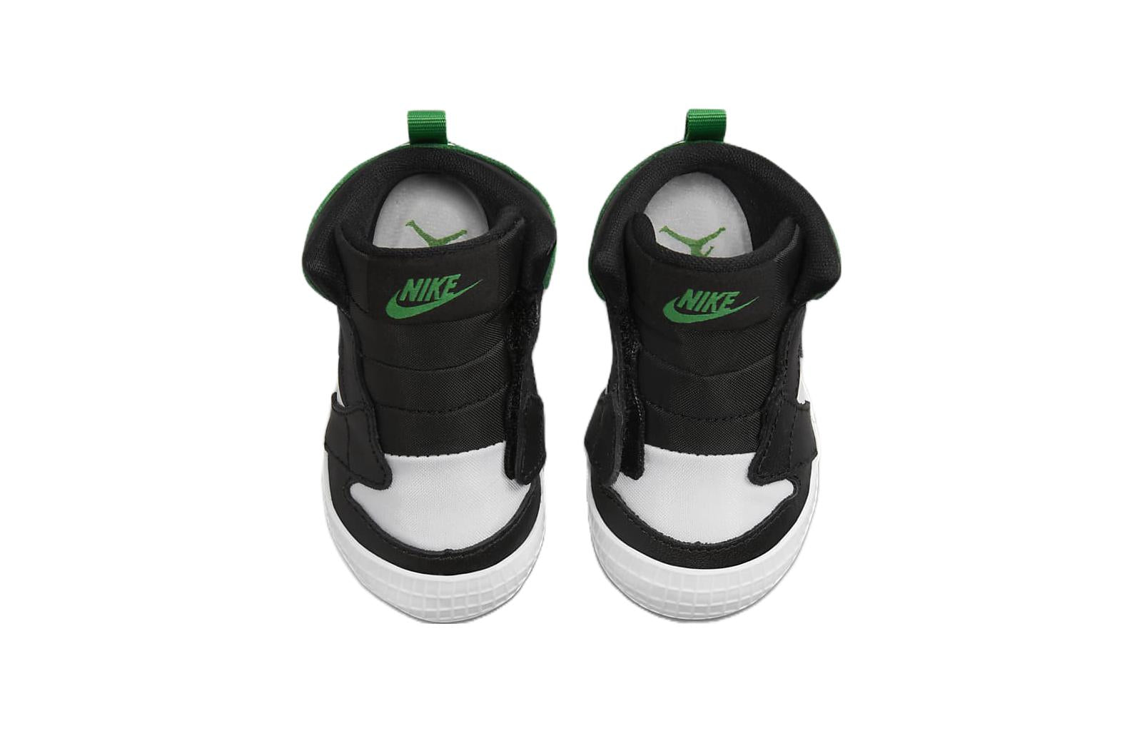 (TD) Air Jordan 1 Mid 'Black Lucky Green' AT3745-031