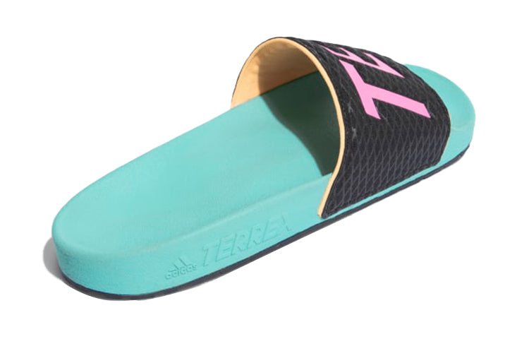 adidas Terrex Adilette Slippers 'Green Black' FX4552