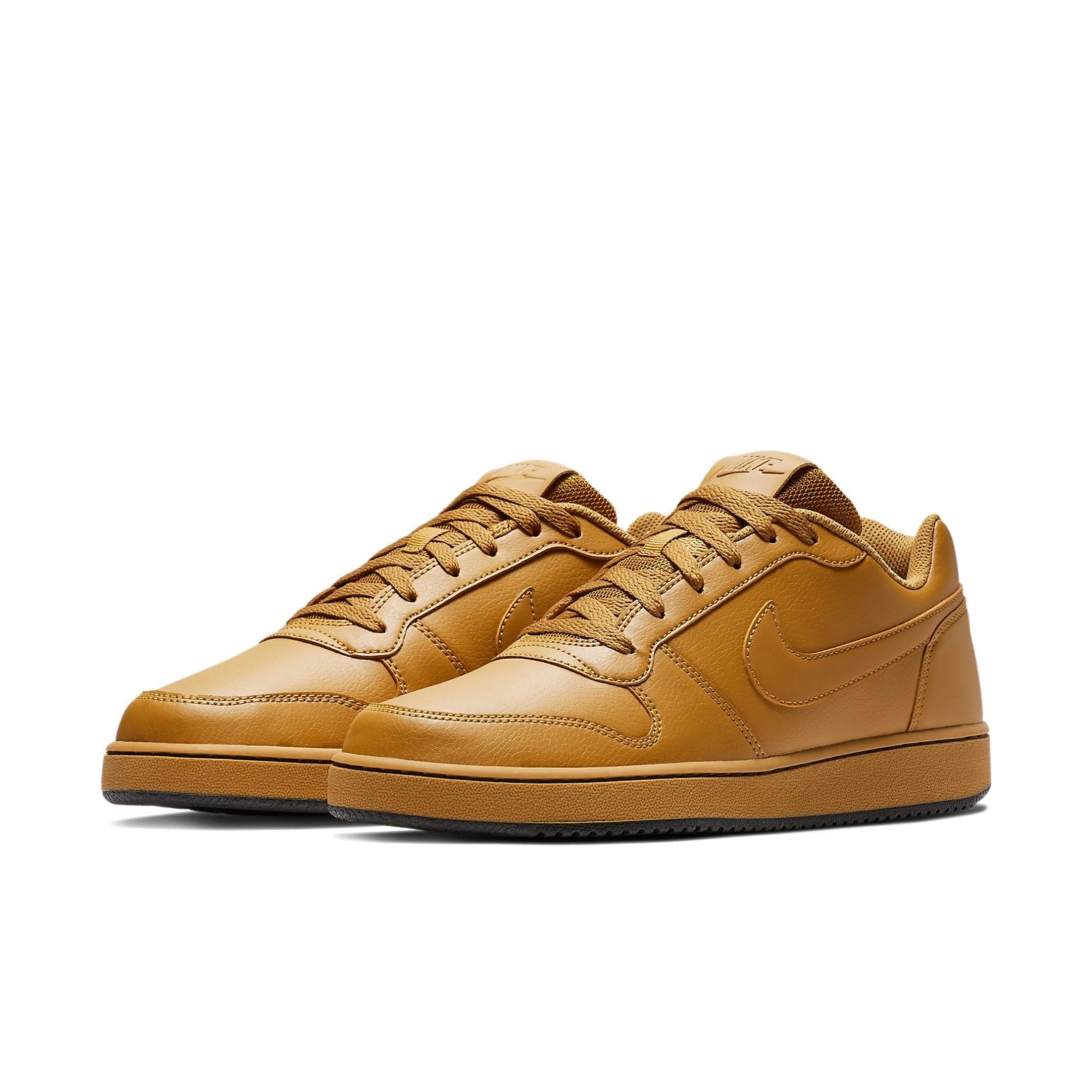 Nike Ebernon Low Wear-resistant Non-Slip Shock Absorption Low Tops Casual Skateboarding Shoes Wheat AQ1776-700
