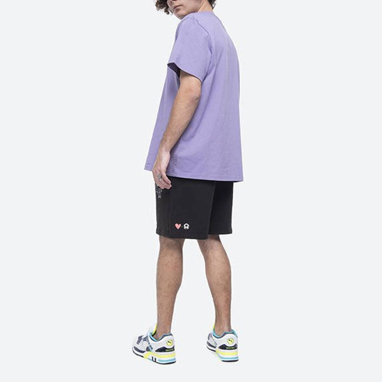 PUMA x Kidsuper Studios Shorts 'Black White Purple Pink' 530551-01