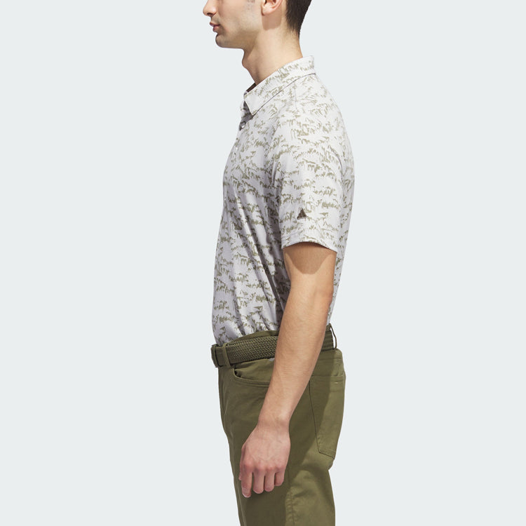 adidas Go-To Printed Polo Shirt 'White' II7837