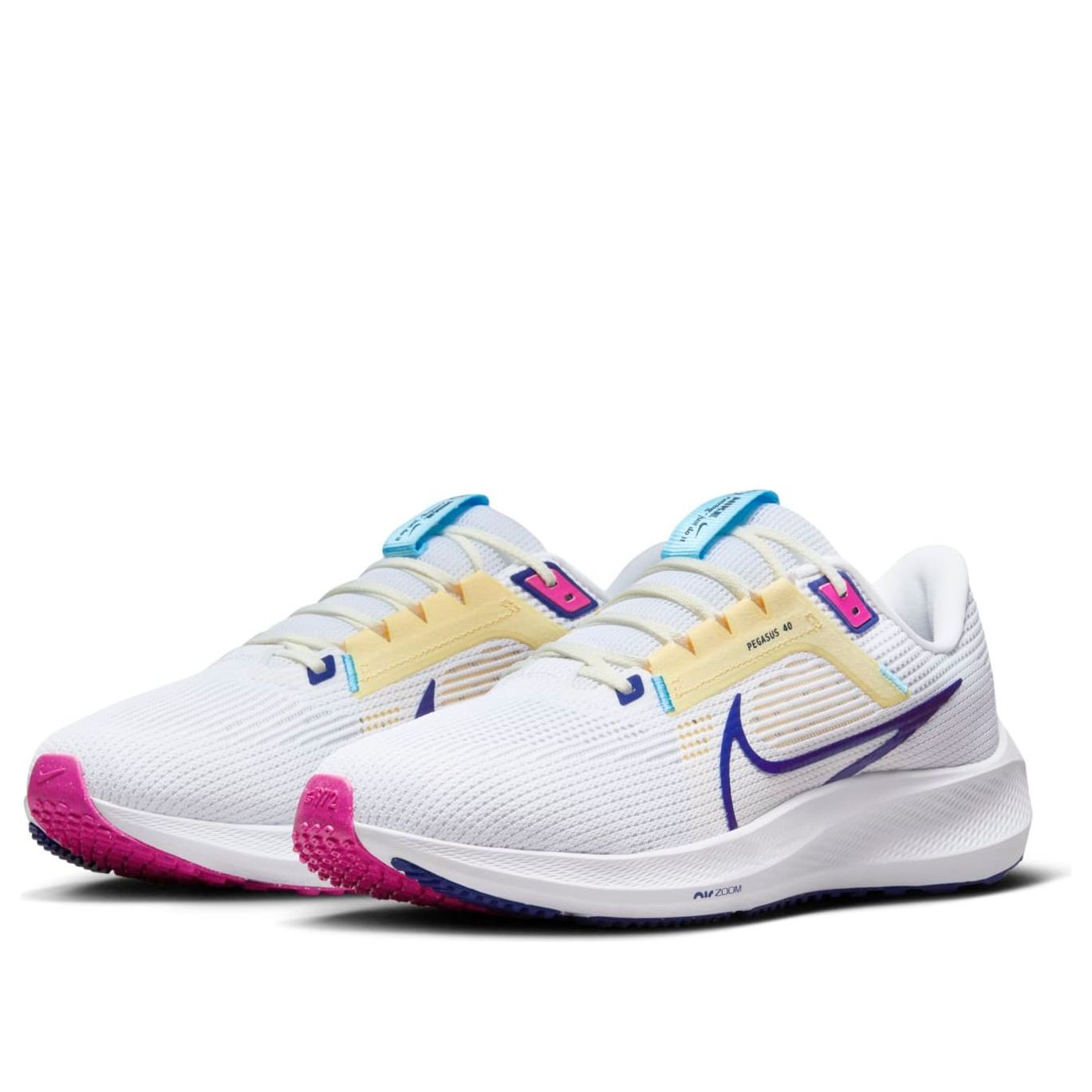 Nike Air Zoom Pegasus 40 'White Pink Royal' DV3853-105