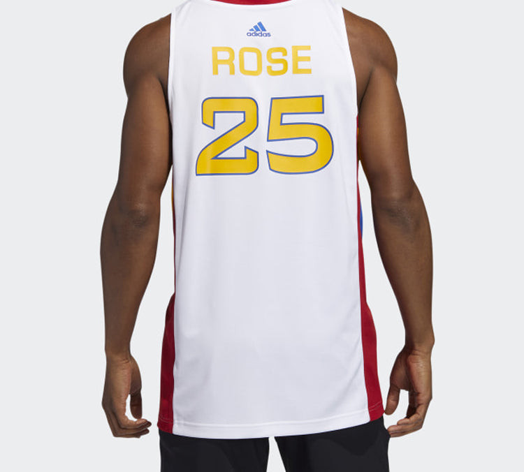 adidas D Rose McDonald's All American Swingman Jersey White GJ0073