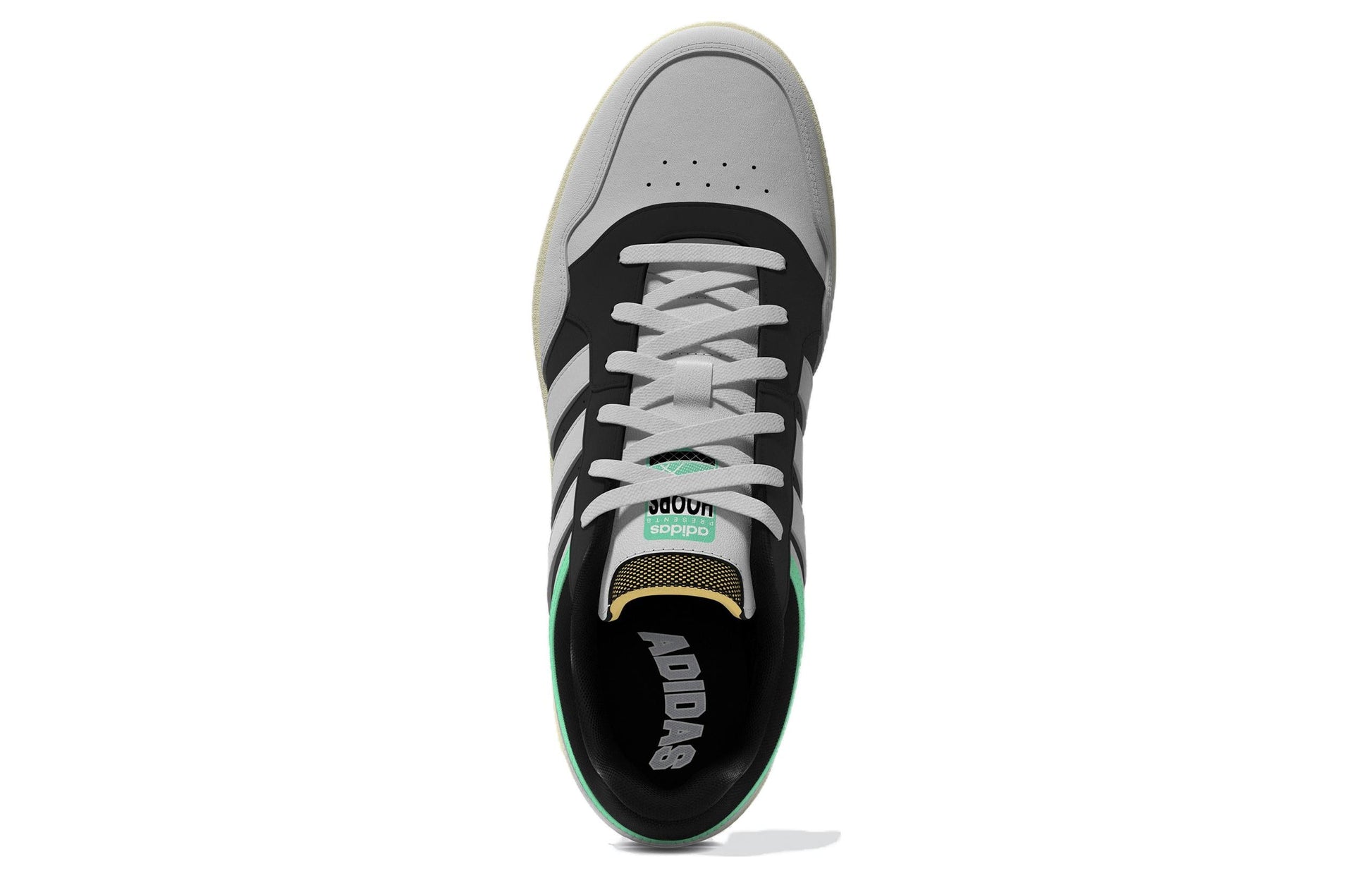 adidas Hoops 3.0 Low 'Classic Vintage 'Black Grey Mint'  Hoops 3.0 Low 'Classic Vintage IG2814