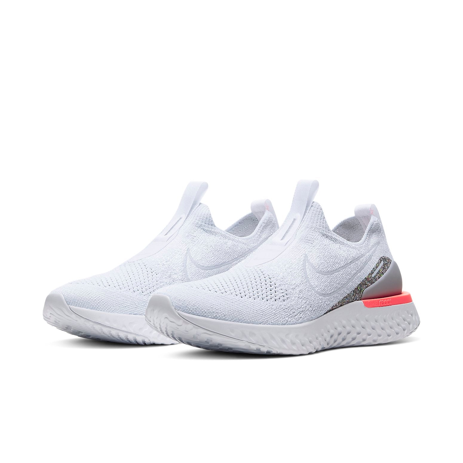 (WMNS) Nike Epic Phantom React Flyknit AW 'Icon Clash - White Lava Glow' CK0089-100