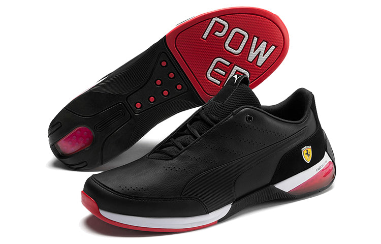 PUMA Ferrari Kart Cat X Low Running Shoes Black/Red/White 306458-01