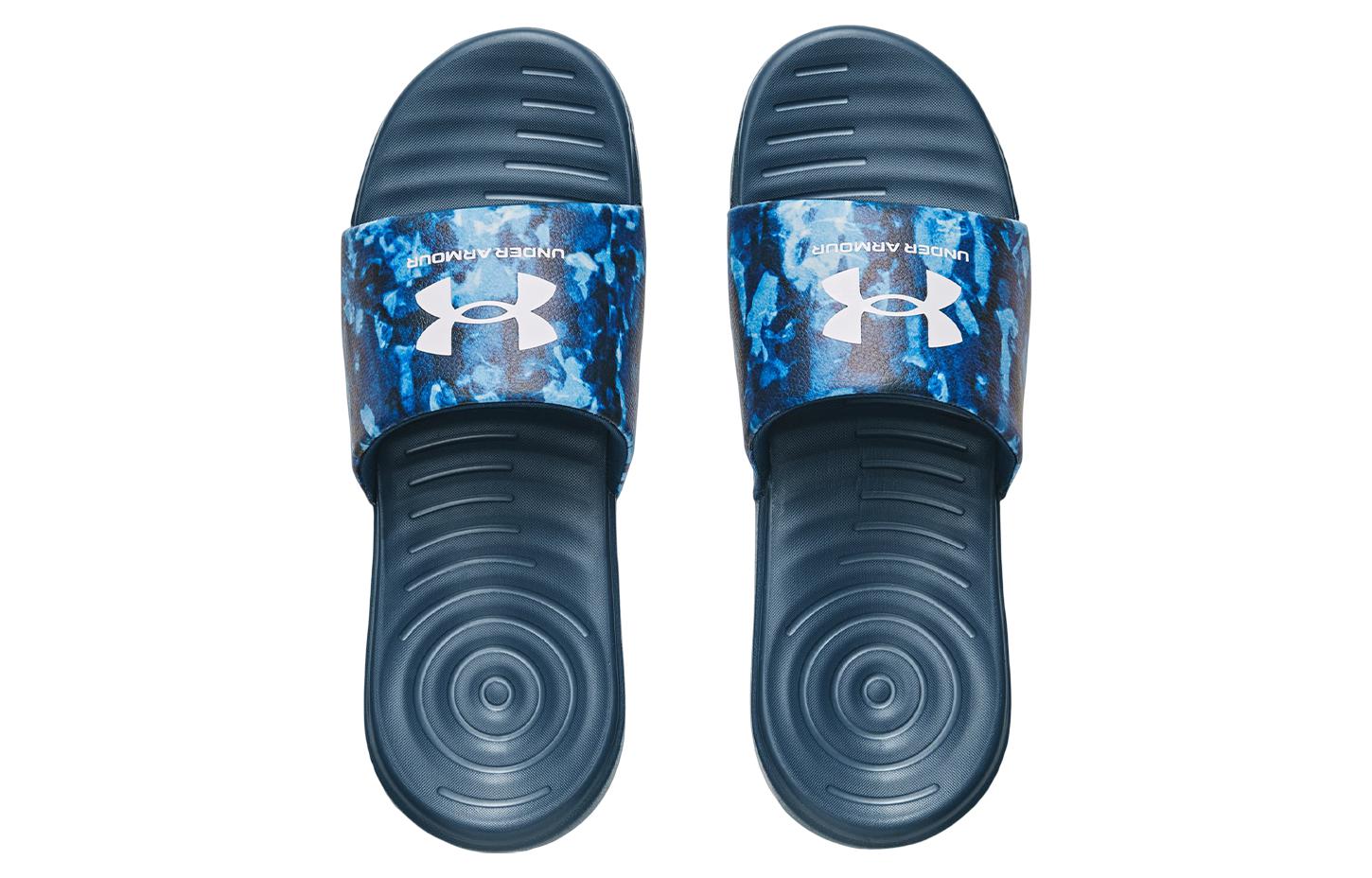 Under Armour Answer Graphic Slides 'Still Water Camo' 3024434-409