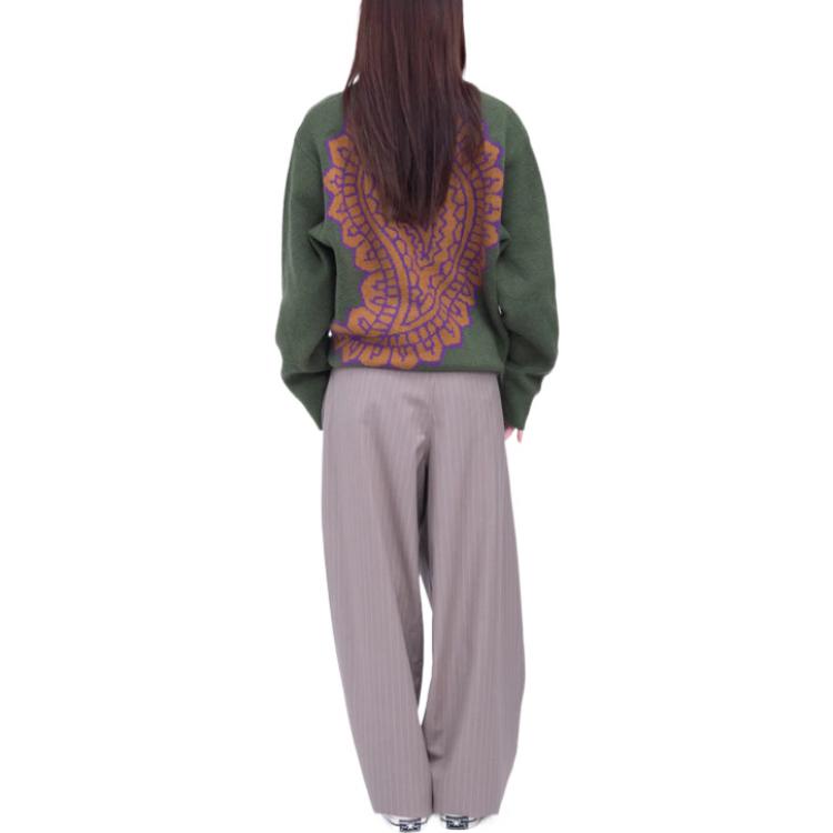 Stussy Paisley Sweater 'Green' 117118