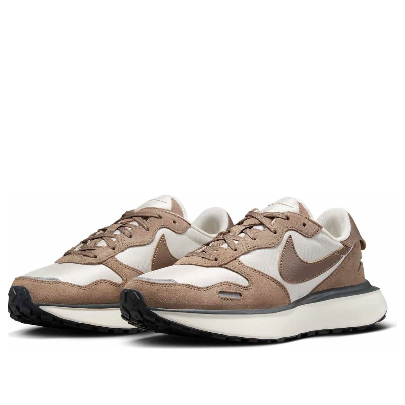 (WMNS) Nike Phoenix Waffle 'Phantom Black Sail Mink Brown' FD2196-005