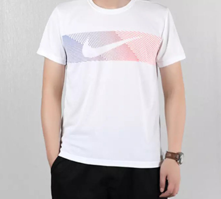 Nike Dri-Fit Superset Printing Short Sleeve White CT3534-100