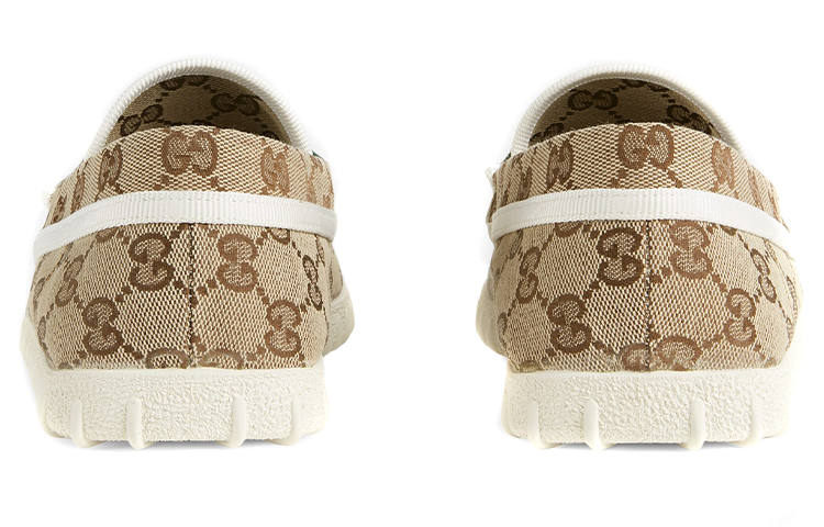 Gucci GG Supreme Driving Shoes 'Neutrals' 655516-2HK70-9794