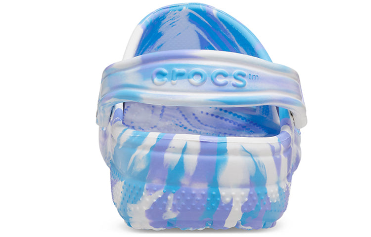 Crocs Classic Clog Marble Beach Sports 'White Blue' 206867-1FK