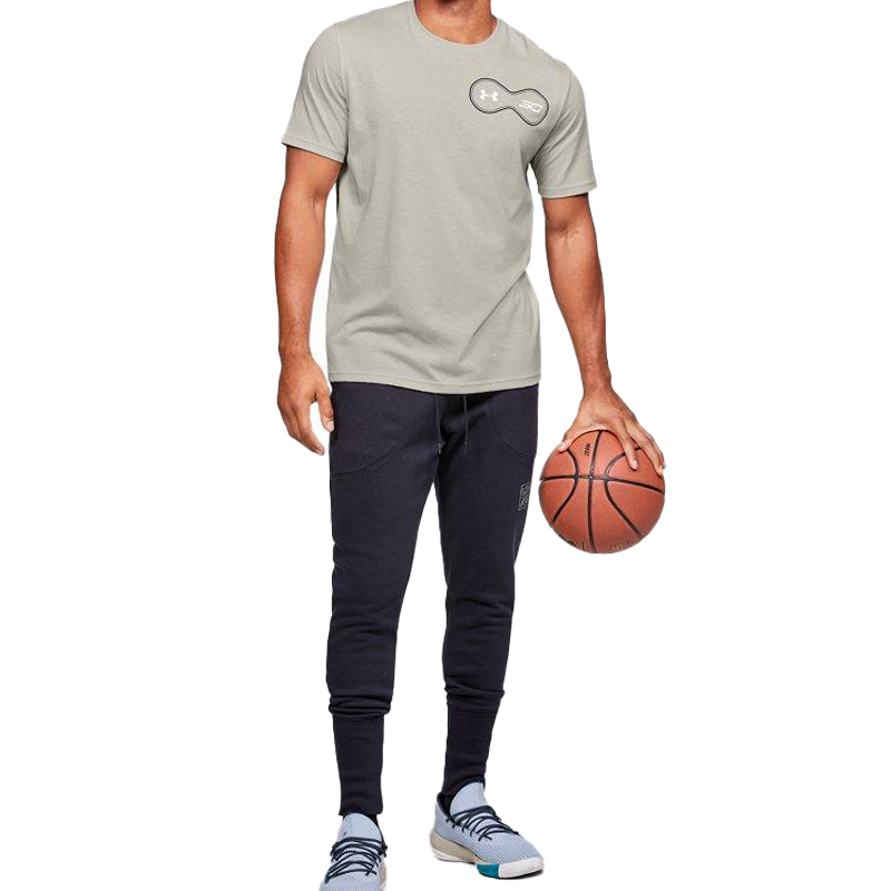 Men's Under Armour SC30 Basketball Sports Short Sleeve White 1351329-110