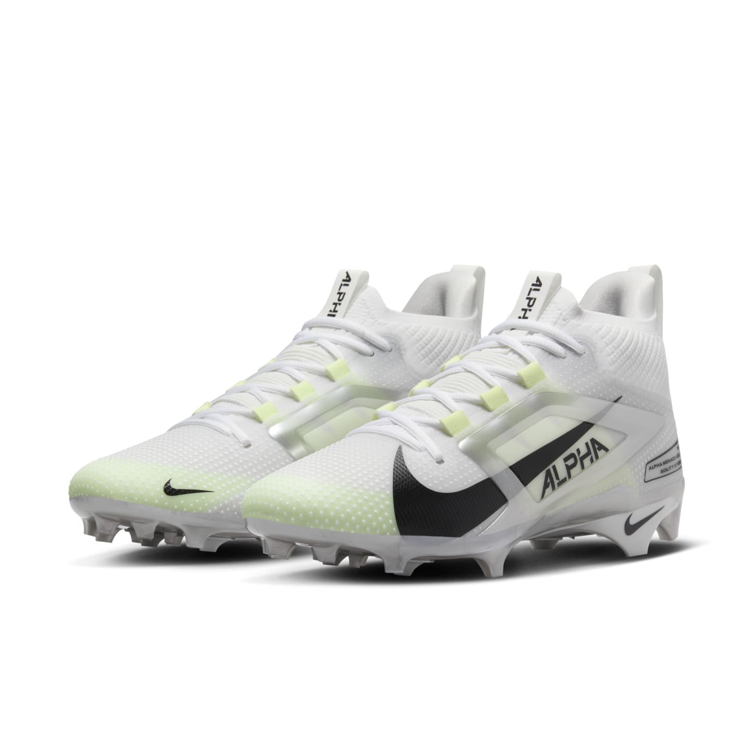Nike Alpha Menace 4 Elite 'White Black' FD7036-100