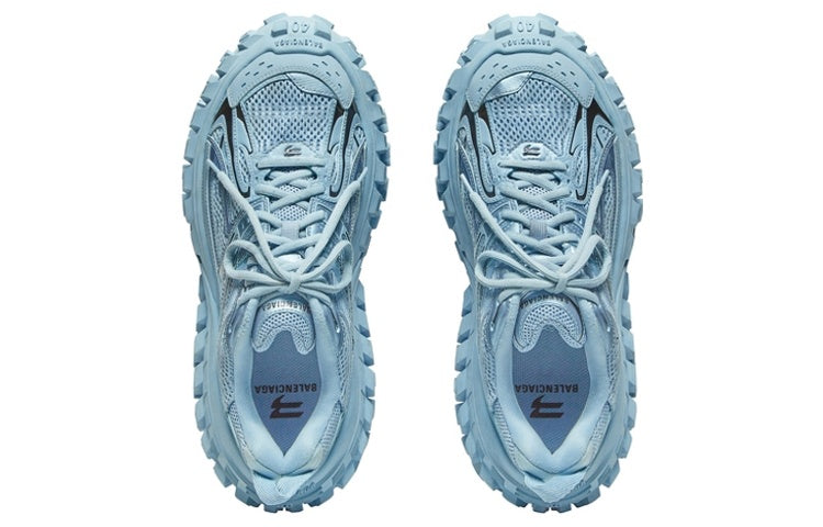 Balenciaga Bouncer Screw Sneakers 'Blue Mesh and Nylon' 685613W2RAA4000
