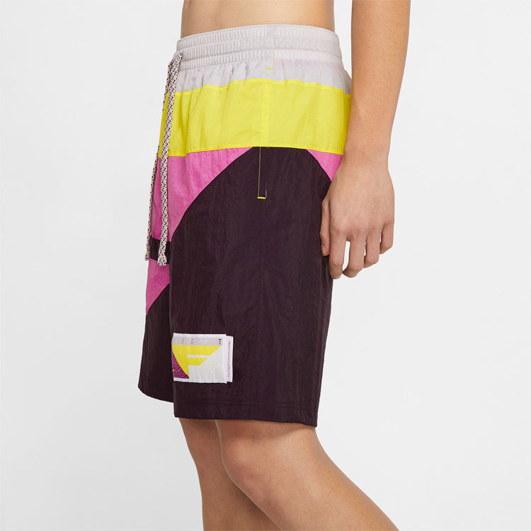 Nike FLIGHT Basketball Shorts Colorblock BV9413-660
