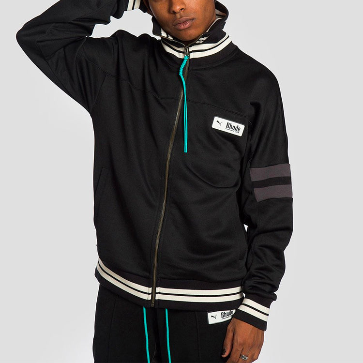 PUMA x Rhude XTG Track To Sports Tops Jacket Black 595340-01