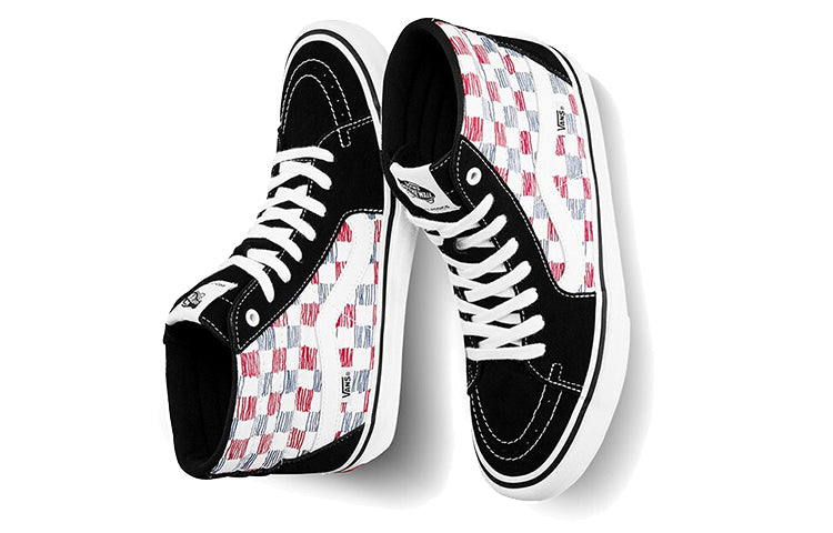 Vans SK8-HI Pro 'Sketch Checkerboard' VN0A45JD2MB