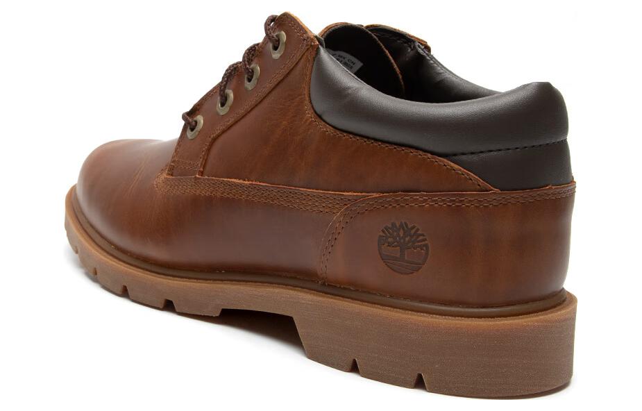 Timberland Basic Leather Water Repellant Oxford Shoes 'Brown' A1QWSF74
