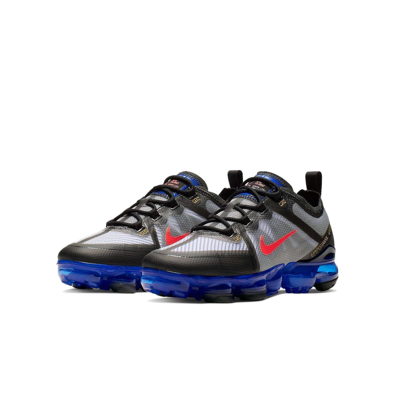 (GS) Nike Air VaporMax 2019 'Black Hyper Blue' AJ2616-007
