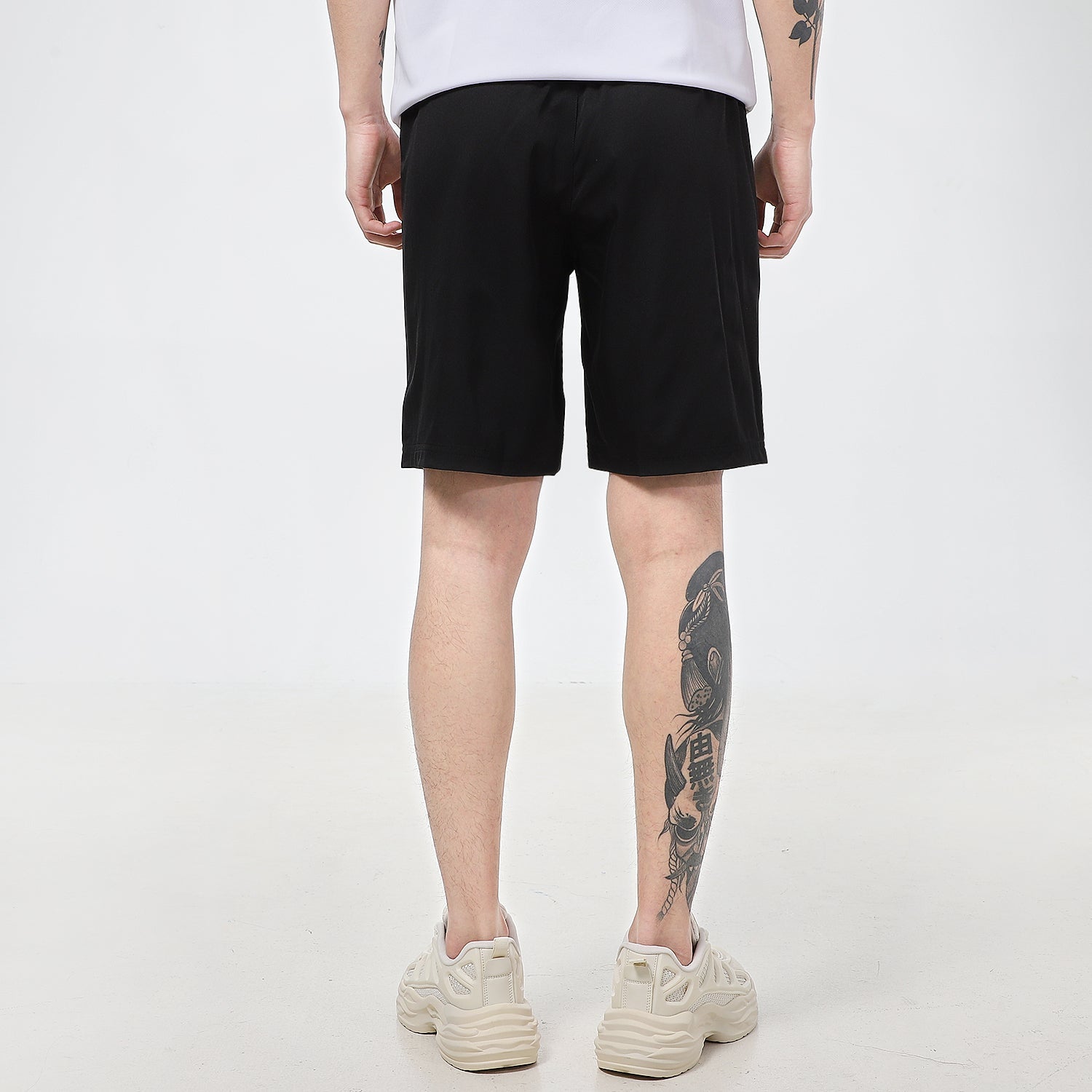 PUMA Active Woven 9 Inch Shorts 'Black White' 588885-01