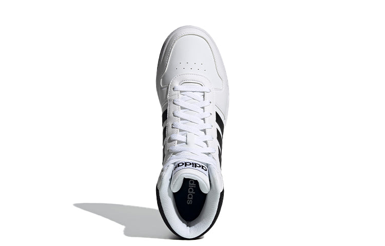 adidas Hoops 2.0 Mid 'White Black' FY8617