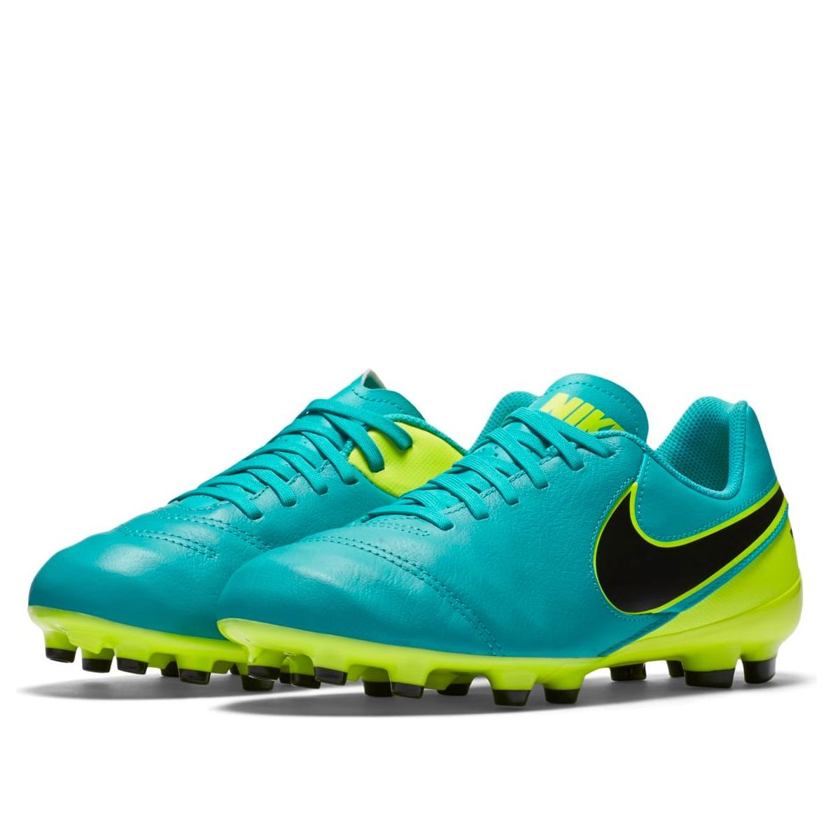 (GS) Nike Tiempo Legend VI FG 'Blue Green' 819186-307