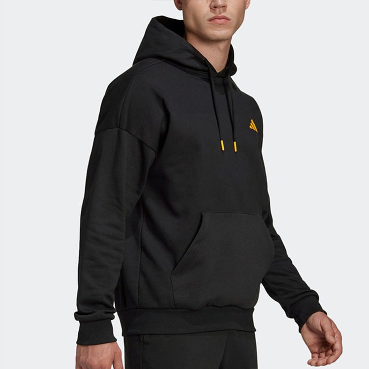adidas M Urban Q4 Hood Casual Sports Black FR6595