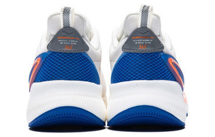 361 Degrees QU!K LITE Lightweight Breathable Running Shoes 'White Blue' 572032218-1