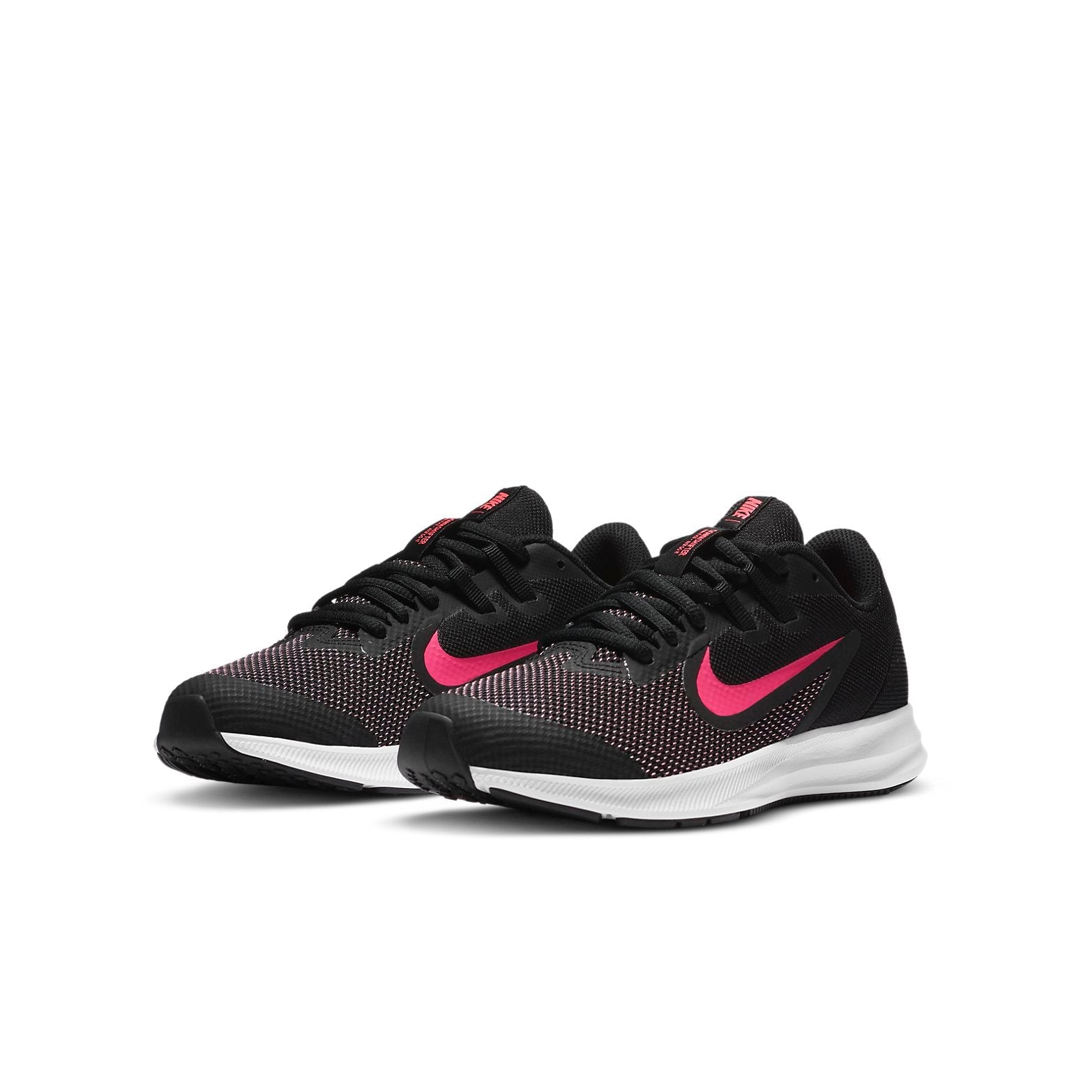 (GS) Nike Downshifter 9 'Black Red White' AR4135-003